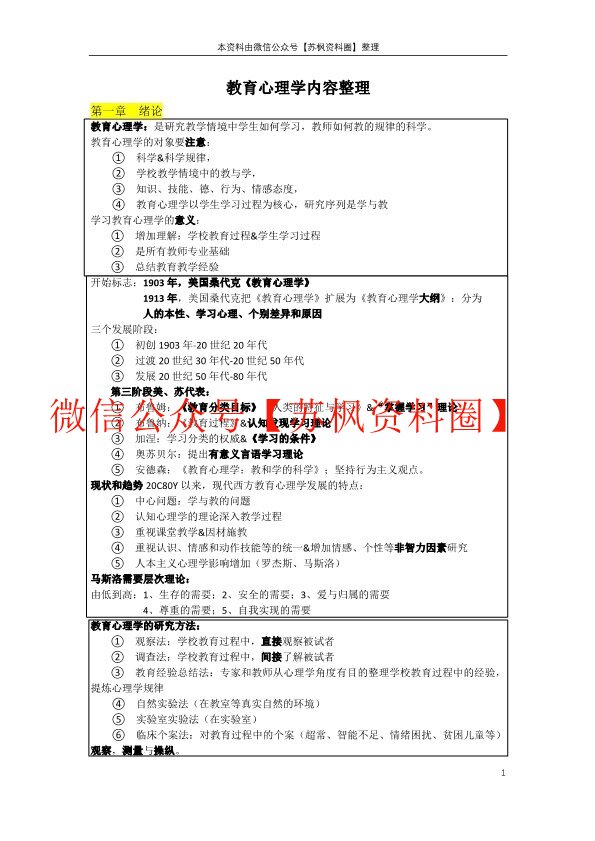 教育心理学